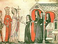 Eveque et nonnes
